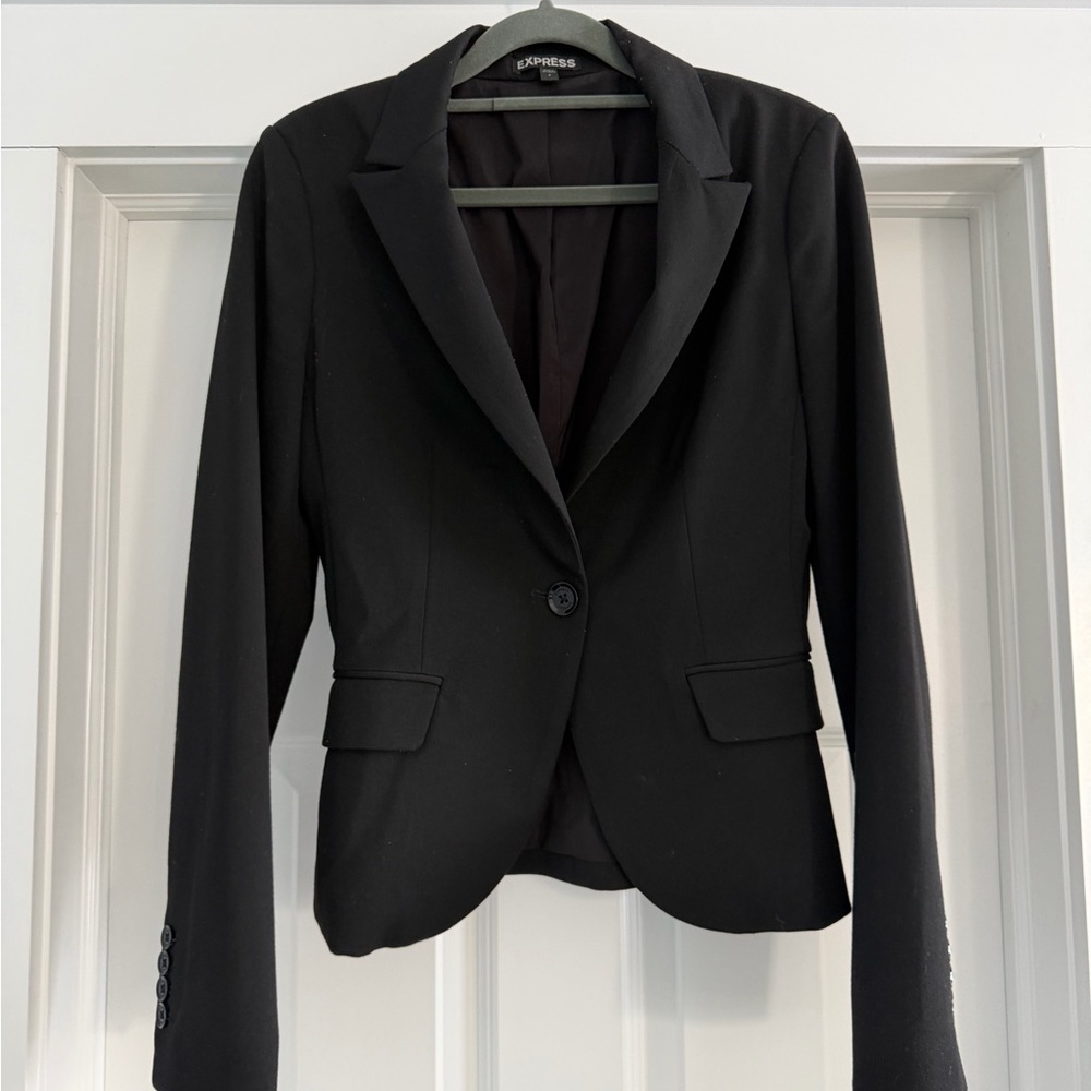 Express Women's Elegant Black Blazer